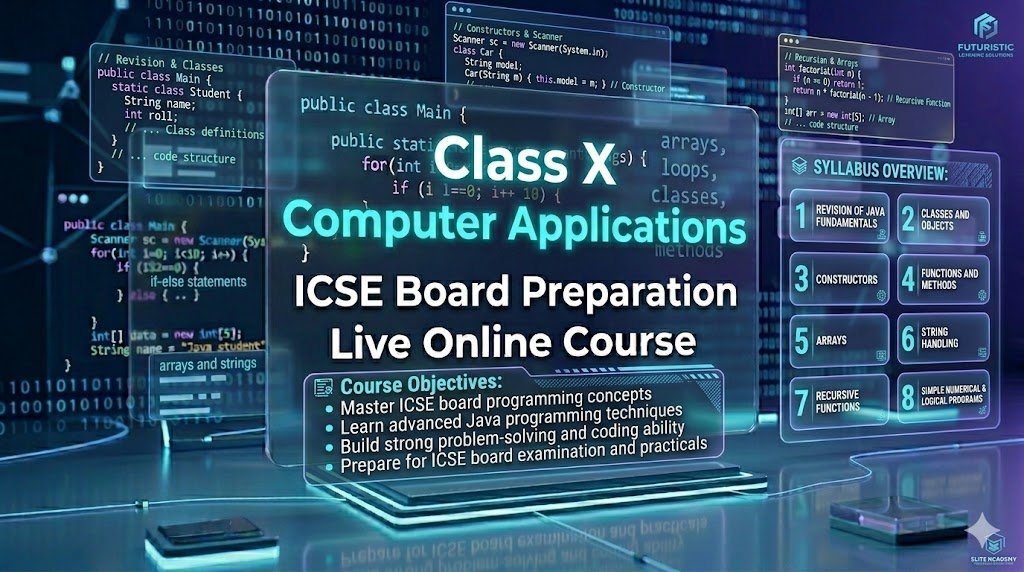 Class -X Live Online(ICSE Board)